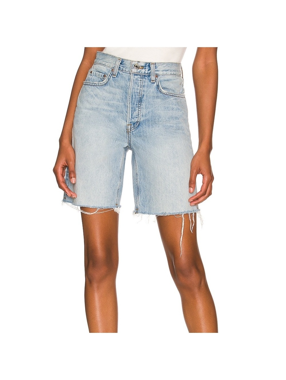 GRLFRND Quinn High Rise 90's Short 28 nwot small flaw
